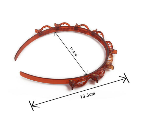 Easyclip™️ haarband kleur bruin