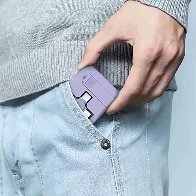 DockyPro™ | Drie in één oplaadkabel + telefoonhouder