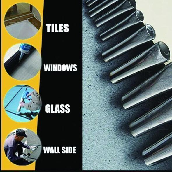 CaulkingPro® | Perfecte kitmondstukken | 14 stuks