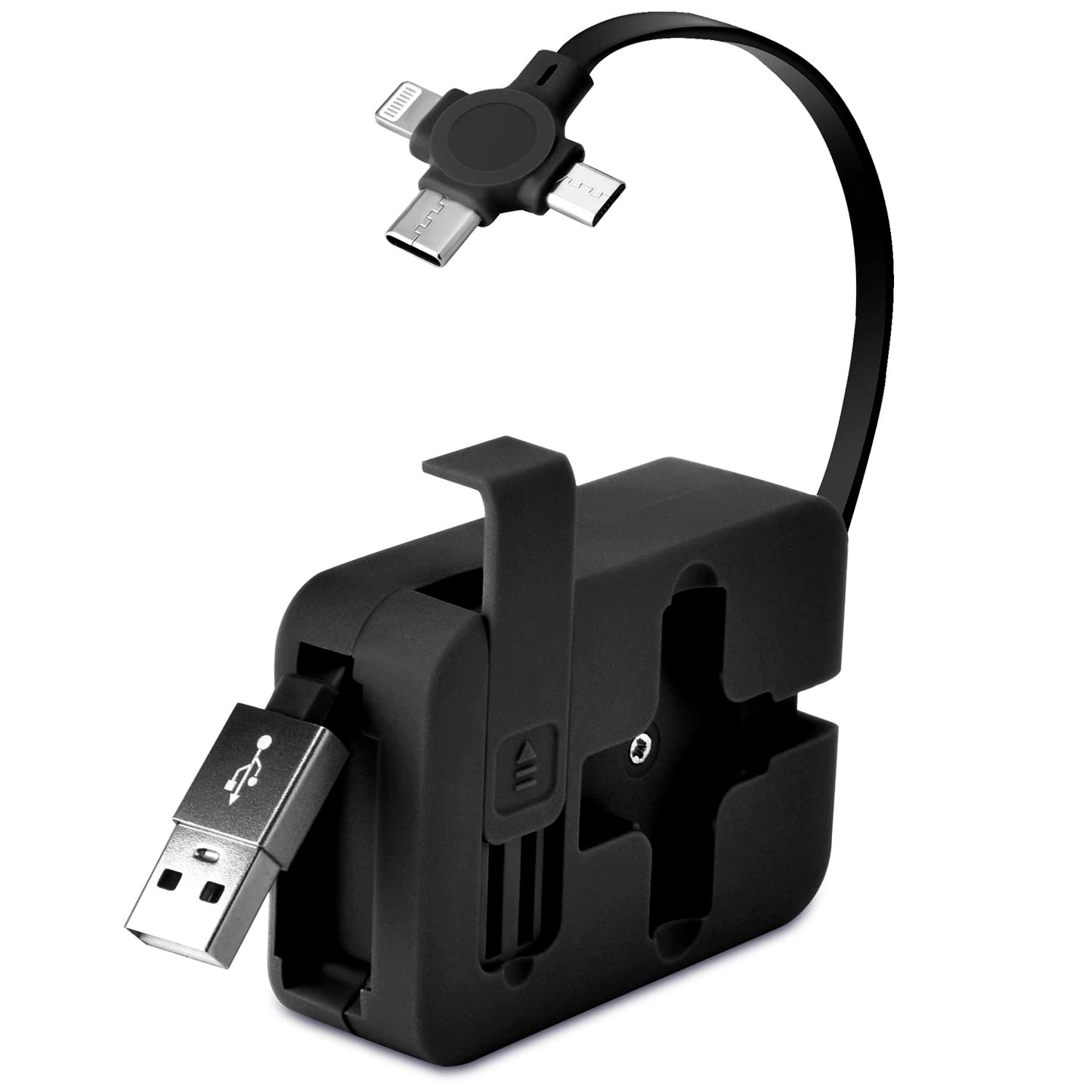 DockyPro™ | Drie in één oplaadkabel + telefoonhouder