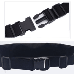 Slimwaist hardloopriem met 2 zakken