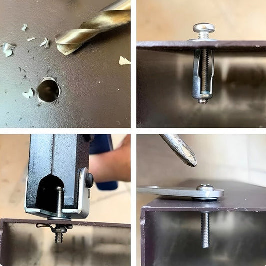 QUICKHOLD™ Kroonmoeren | 25 stuks | 5 x 25mm