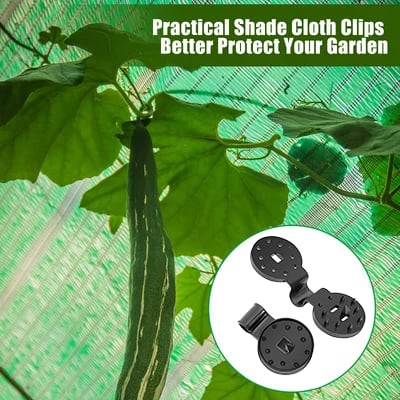 Shadowclipz® | Schaduwdoek & Zeil Clips | Set van 10 stuks
