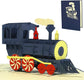 locomotief 3D kaart