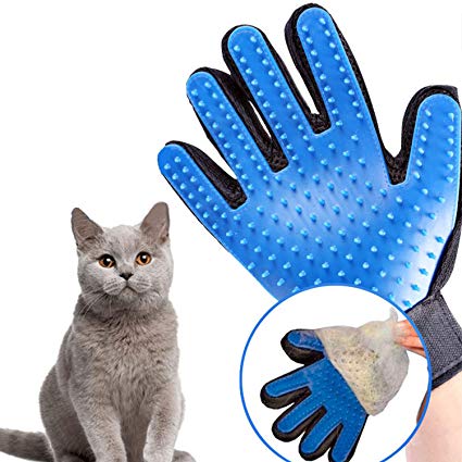 Huisdieren borstelhandschoenen set 'Diamond Touch'