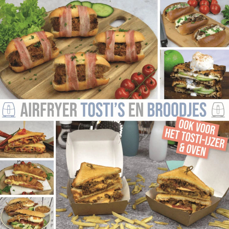 Broodjes en Tosti's boek voor de Airfryer
